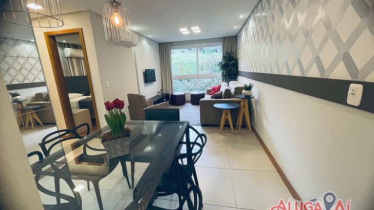 Apartamento 2Q em Gramado - Paradiso 502