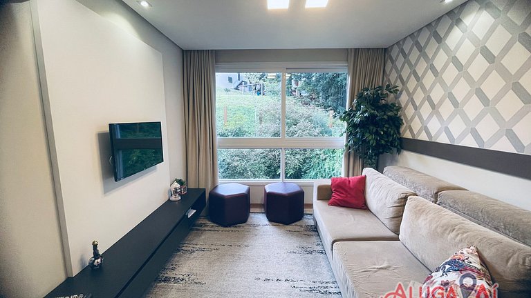 Apartamento 2Q em Gramado - Paradiso 502