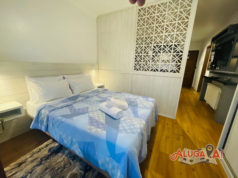 Studio TOP em Gramado | Piscina Aquecida
