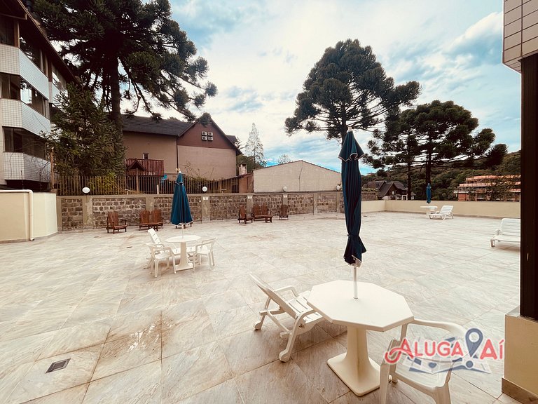 Studio TOP em Gramado | Piscina Aquecida