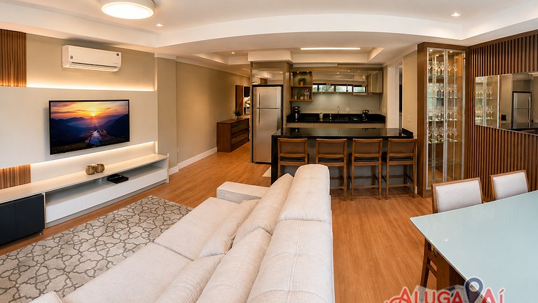 Apartamento no centro de Gramado 400mt Rua Coberta