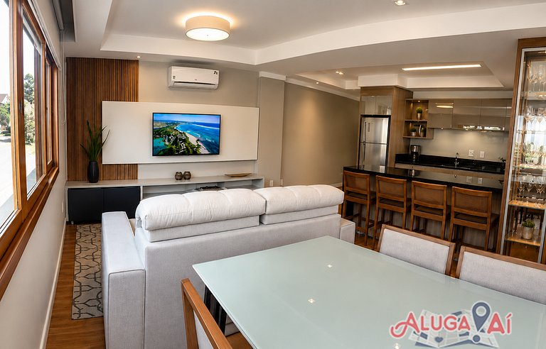 Apartamento no centro de Gramado 400mt Rua Coberta