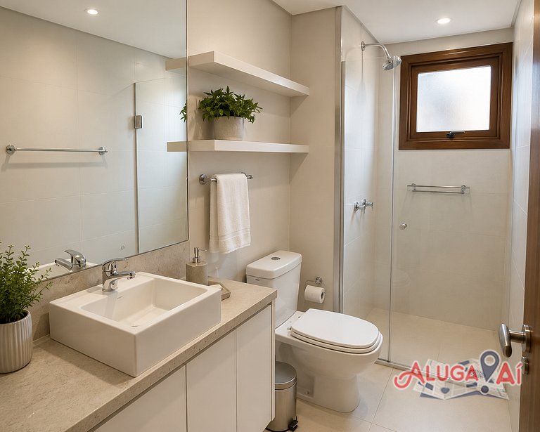 Apartamento no centro de Gramado 400mt Rua Coberta