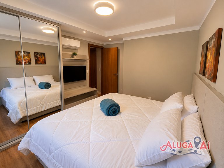 Apartamento no centro de Gramado 400mt Rua Coberta