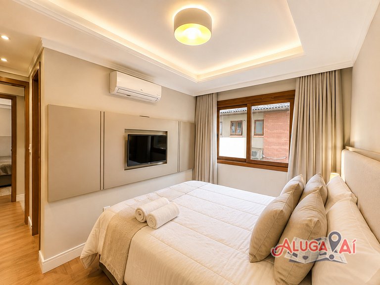 Apartamento no centro de Gramado 400mt Rua Coberta