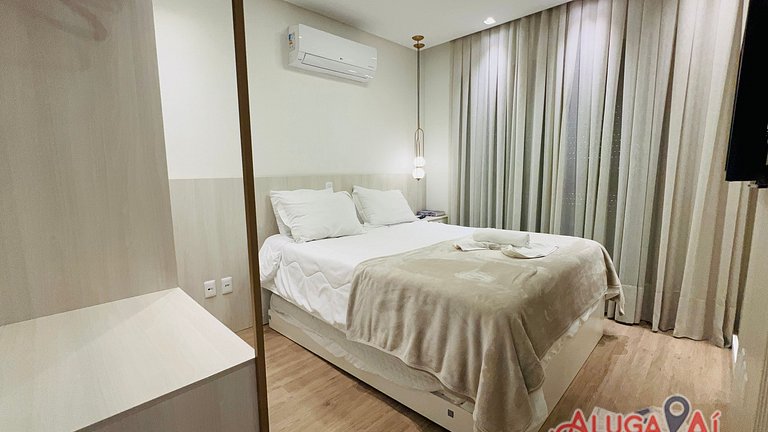 Apartamento no Centro Gramado 7 Pessoas - Volo 205
