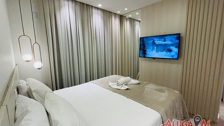 Apartamento no Centro Gramado 7 Pessoas - Volo 205
