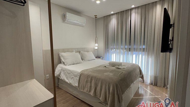 Apartamento no Centro Gramado 7 Pessoas - Volo 205