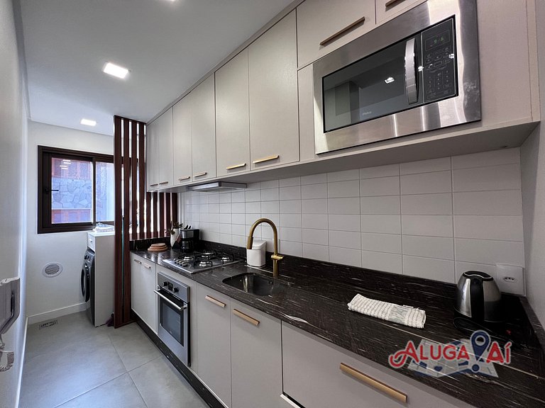 Apartamento no Centro Gramado 7 Pessoas - Volo 205